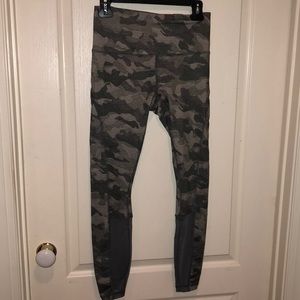 Never worn! Camo print workout leggings